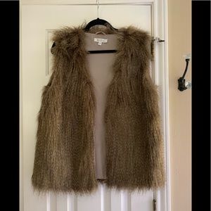 Faux Fur, lined vest
